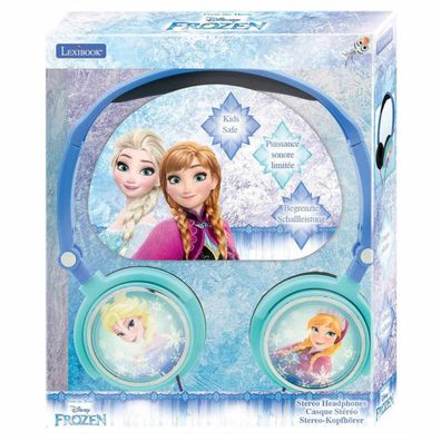Lexibook - Disney Frozen - Kabelgebundener faltbarer Kopfhörer ( P010FZ)