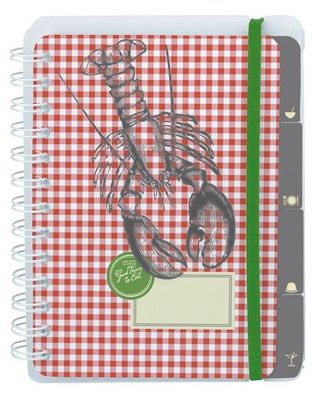 Küchen Koch Notizbuch Organizer Rezeptbuch für eigene Rezepte und mehr * A6*