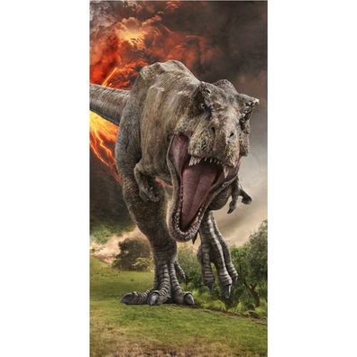 Jurassic World Volcano Badetuch, Strandtuch 70x140cm