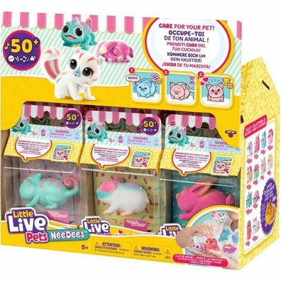 Plüschtier Little Live Pets Weiß Jaune Kunststoff