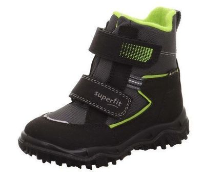 Superfit Husky - Schwarz / Hellgrün Textil