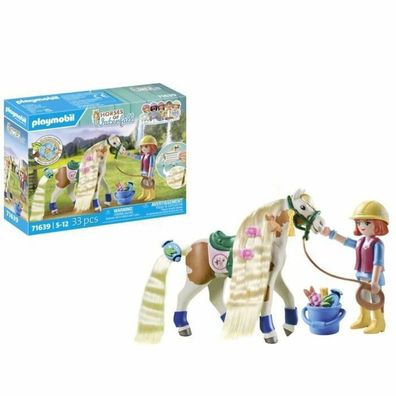 71639 Playm. Ellie & Pferd mit Kreppeisen 7163