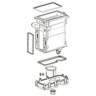 Buderus Ersatzteil Wärmetauscher WB5 8716117322 Logamax GB102S-16 GB102S-30