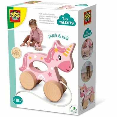 Figur mit Gelenken SES Creative Unicornio de madera 2 en 1 Einhorn