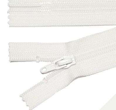 YKK Reißverschlüsse, Kunststoff, 3 mm Spirale, nicht teilbar je 2 Stück