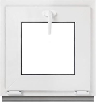 Kellerfenster, Garagenfenster, 2-Fach, Kippfenster, Weiß Premium, Alle Größen