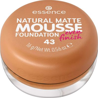 essence Natural Matte Mousse Foundation 43 16g
