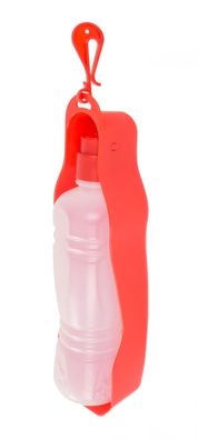 Reisetrinkflasche für Haustiere 400ml Wasserspender Trinknapf Trinkflasche Napf