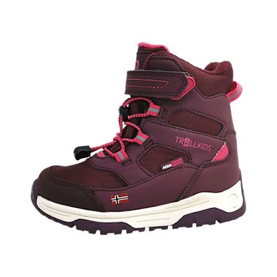 Trollkids Lofoten 672-419 Rosa redwood/magenta