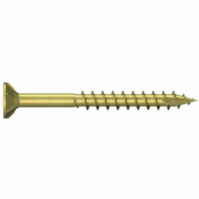 Spanplattenschrauben Aktion 4,0 x 50 verzinkt, PZ Beutel 100 St. gleitbeschichtet