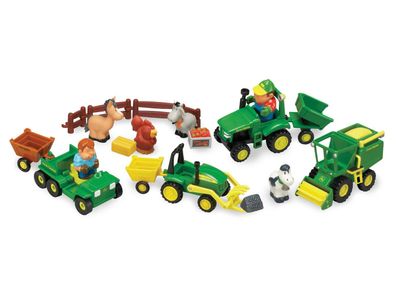 TOMY John Deere Spass auf dem Bauernhof Spielset Farm