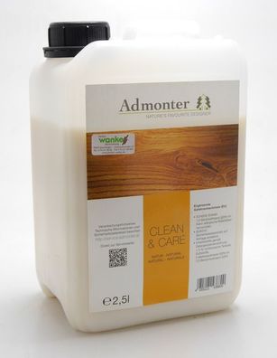 Admonter Clean & Care Natur 2,5 L geölt versiegelt Parkett Reinigung
