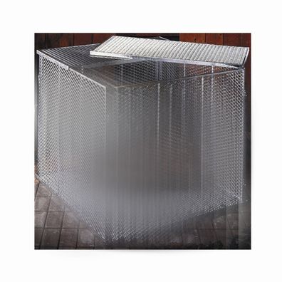 Deckel für Komposter 80 x 80 cm 2-teilig