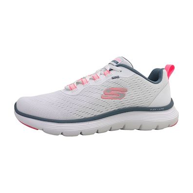 Skechers Flex Appeal 5.0 150201 Weiß white/ pink/ blue WPKB