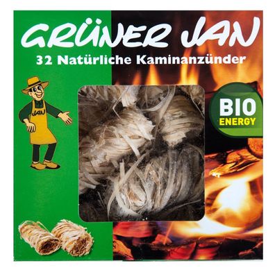 32 Öko Kaminanzünder Grillanzünder Holzanzünder Kohleanzünder Wachs Holzwolle