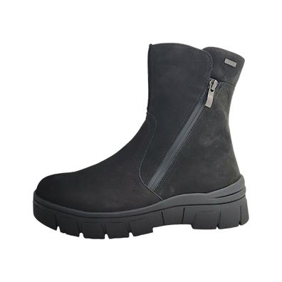 Caprice 9-26437-41/008 Schwarz black nubuc 008