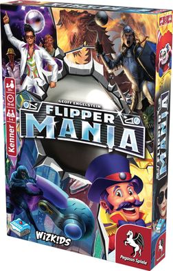 Flippermania Frosted Games Brettspiel Pegasus Spiele Würfelspiel Spielhalle