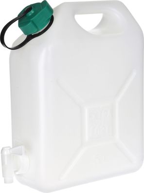Wasserkanister 5L mit Auslaufhahn Wasserbehälter Kanister Wassertank Camping