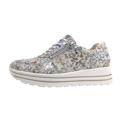 Waldläufer H-Lana 758008-218/958 Weiß weiß/stein