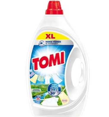 Tomi Max Power Amazónia Frissessége Flüssigwaschmittel 2,475L - 55 WL