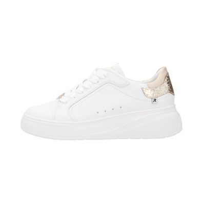 Rieker W2303-80 Weiß weiss/gold-silber 80