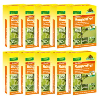 Neudorff Raupenfrei XenTari - 10x 25 g