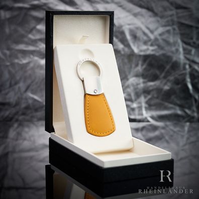 Montblanc Leather Goods Diaries & Notes Sellier Keyring Triangle Yellow 9886
