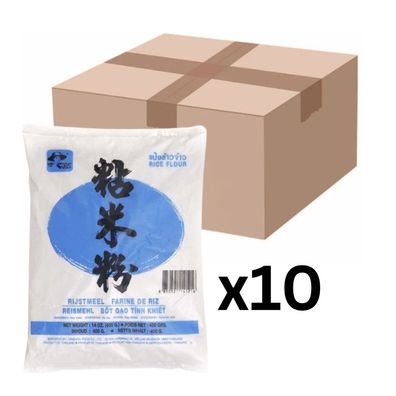 10er-Pack Farmer Reis Mehl 400g