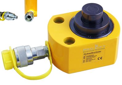 20t Teleskopzylinder, Hydraulikzylinder, Kurzhubzylinder, Hub 26mm, 00063