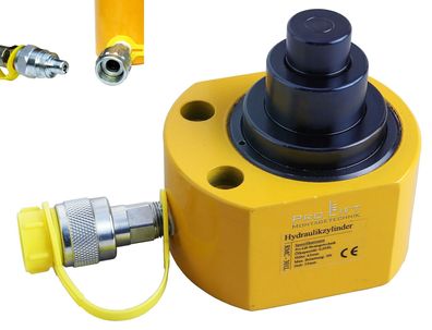 30t Teleskopzylinder, Hydraulikzylinder, Kurzhubzylinder, Hub 53mm, 00066