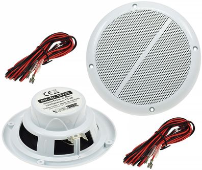wasserfeste Außen-Lautsprecher "CT-65" 8 Ohm, 6,5", 100W, 80Hz-20KHz, PAAR