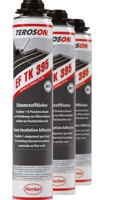 Wolfin Teroson EF TK 395 Dämmstoffkleber Pistolenschaum Flachdach 825 ml
