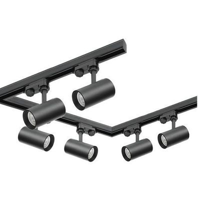 3-Phasen-Schienen-Set Nextrack-schienensystem Komplett-Set Schwarz