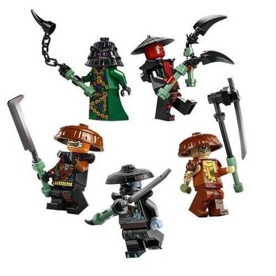 Nin Jago Forbidden Five-Minifigur Baustein Set Spielzeug Figuren Kind Geschenk