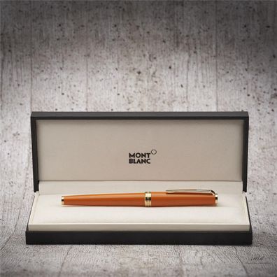 Montblanc PIX Collection Precious Resin AU Manganese Orange Rollerball ID 119902