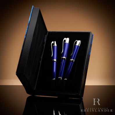 Montblanc Writers Edition Set 2003 Jules Verne Füller Kuli Bleistift ID 8495 OVP