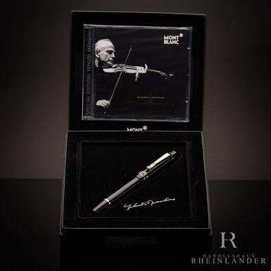 Montblanc Donation Pen 2000 Special Edition Yehudi Menuhin Füller ID 21852 OVP