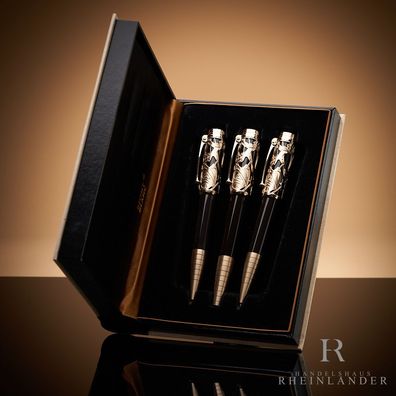 Montblanc Writers Edition Set Carlo Collodi 2011 Füller Kuli Bleistsift 106644