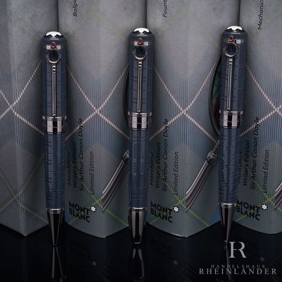 Montblanc Writers Edition Set Sir Arthur Conan Doyle FP/BP/MP ID 127862 OVP