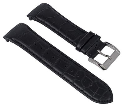 Hugo Boss 1512926 | Ersatzband 24mm | Leder schwarz HB.197.1.34.2563