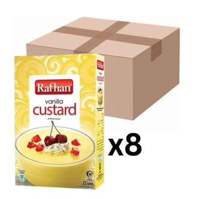8er-Pack Rafhan Custard Puddingpulver Vanille 275g