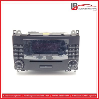 CD-Player Autoradio A1698207589 MF2550 Mercedes-benz A-KLASSE W169 A200 Mercedes