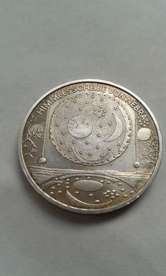 10 euro 2008 Deutschland Himmelsscheibe von Nebra 18g Silber 925er - RAR