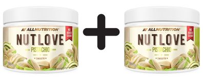 2 x Allnutrition Nutlove, Pistachio - 500g