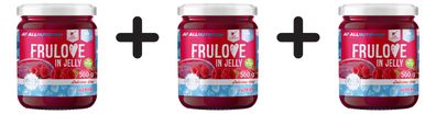 3 x Allnutrition Frulove In Jelly, Raspberry - 500g