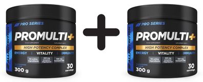 2 x Allnutrition Pro Series Promulti+, Multivitamin - 300g