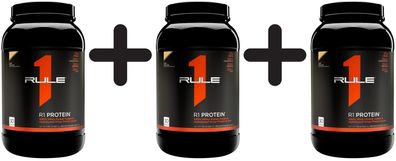 3 x Rule One R1 Protein, Cafe Mocha - 900g