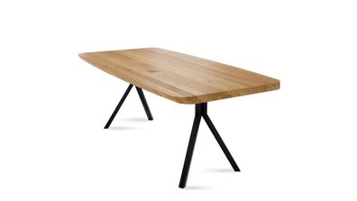 Esstisch Danette 10 140x77x90 Esszimmertisch Massivholz Wildeiche