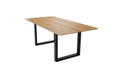 Esstisch Dagmar 4 120x76x80 Esszimmertisch Massivholz Wildeiche