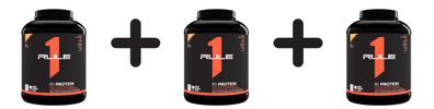 3 x Rule One R1 Protein, Birthday Cake - 2260g
